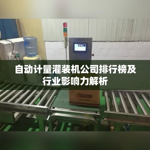 自动计量灌装机公司排行榜及行业影响力解析
