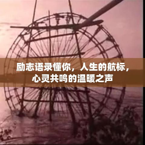 励志语录懂你，人生的航标，心灵共鸣的温暖之声