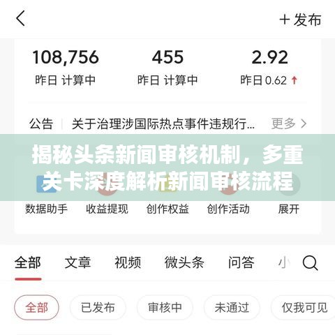揭秘头条新闻审核机制,多重关卡深度解析新闻审核流程