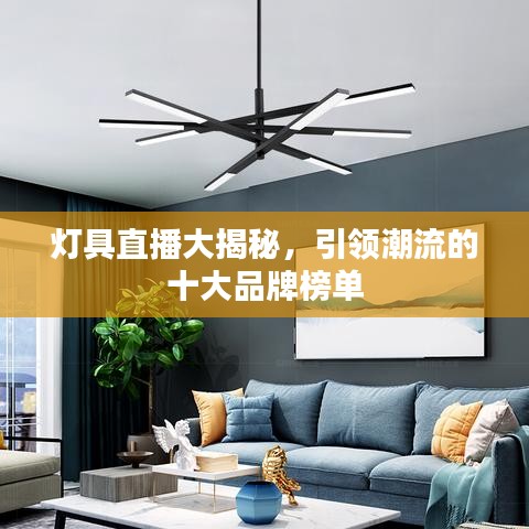 灯具直播大揭秘，引领潮流的十大品牌榜单