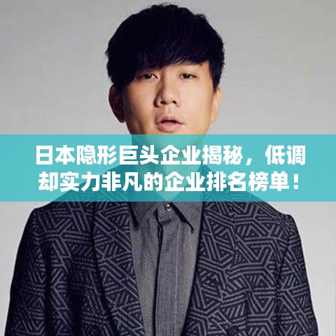 日本隐形巨头企业揭秘，低调却实力非凡的企业排名榜单！