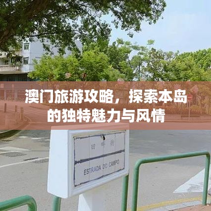 澳门旅游攻略,探索本岛的独特魅力与风情