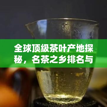 全球顶级茶叶产地探秘，名茶之乡排名与独特魅力品味