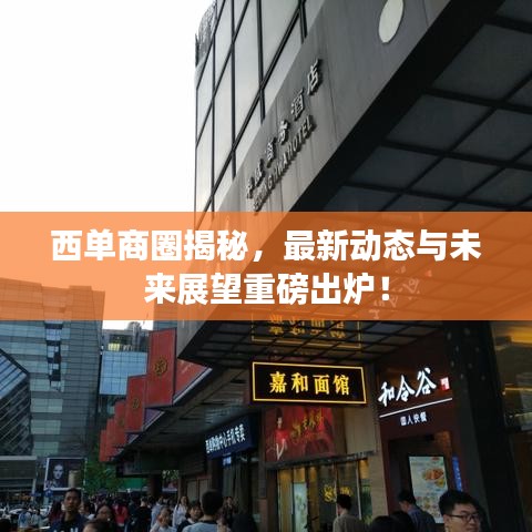 西单商圈揭秘，最新动态与未来展望重磅出炉！