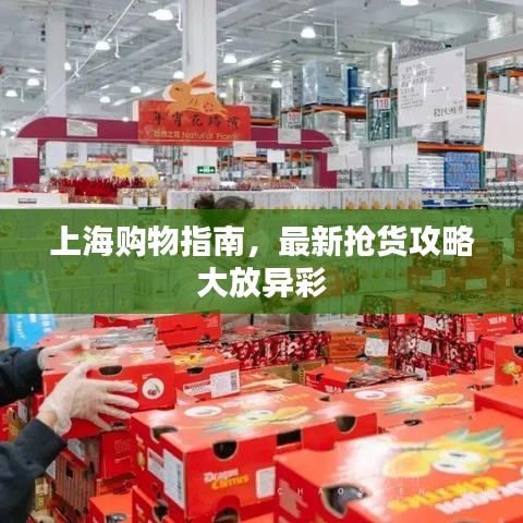上海购物指南，最新抢货攻略大放异彩