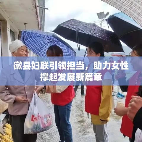 徽县妇联引领担当,助力女性撑起发展新篇章