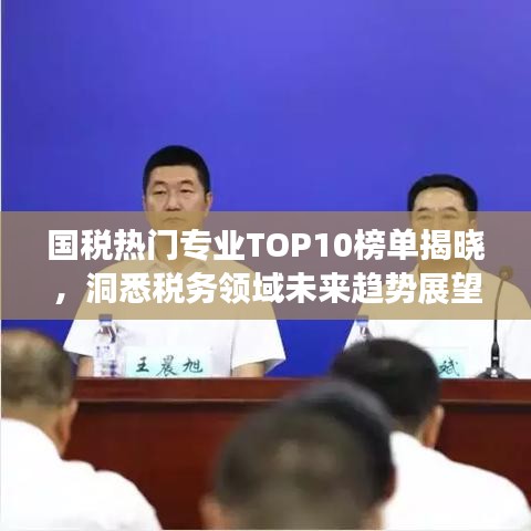 国税热门专业TOP10榜单揭晓,洞悉税务领域未来趋势展望