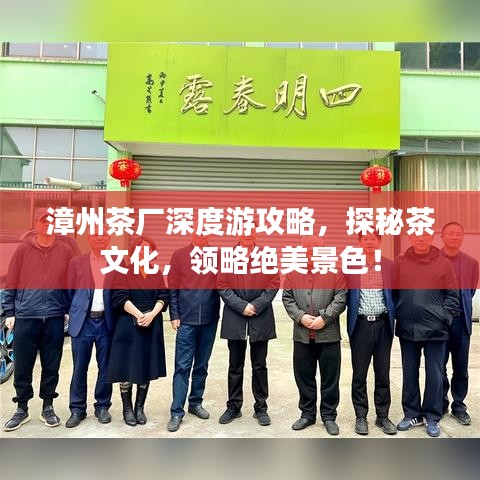 漳州茶厂深度游攻略，探秘茶文化，领略绝美景色！