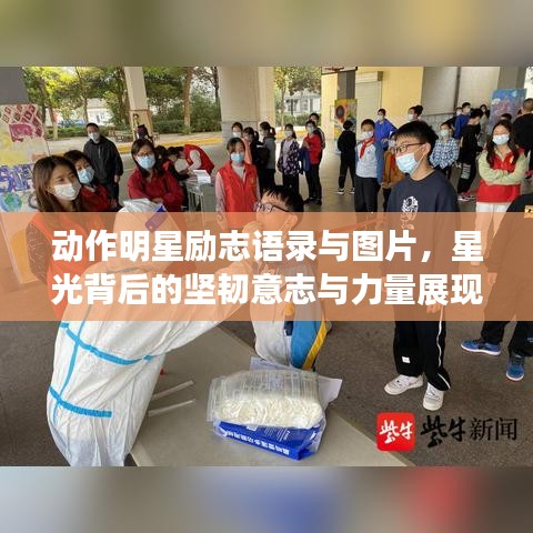 动作明星励志语录与图片，星光背后的坚韧意志与力量展现