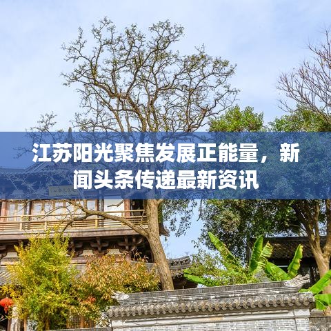 江苏阳光聚焦发展正能量,新闻头条传递最新资讯