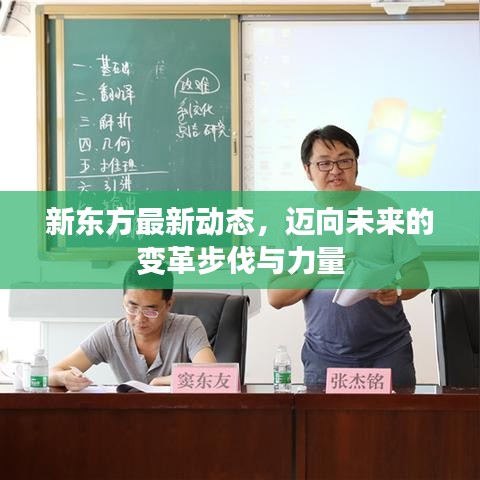 新东方最新动态，迈向未来的变革步伐与力量