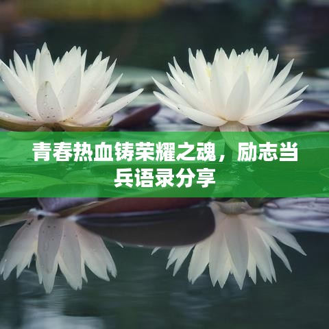 青春热血铸荣耀之魂，励志当兵语录分享