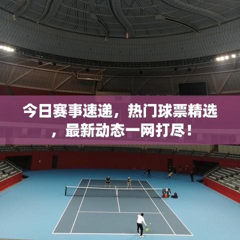 今日赛事速递，热门球票精选，最新动态一网打尽！