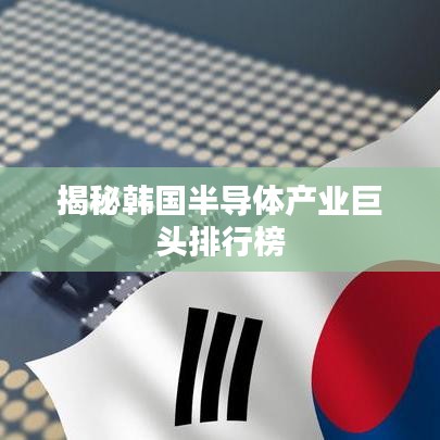 揭秘韩国半导体产业巨头排行榜