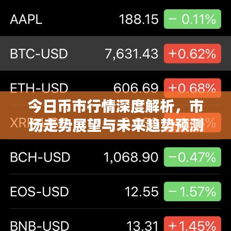 今日币市行情深度解析，市场走势展望与未来趋势预测