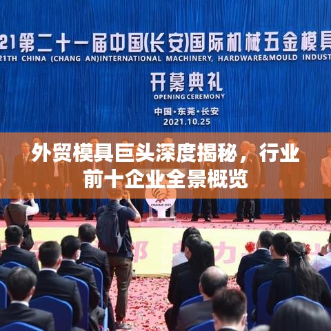 外贸模具巨头深度揭秘，行业前十企业全景概览