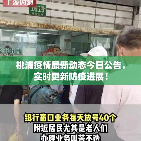 桃浦疫情最新动态今日公告，实时更新防疫进展！