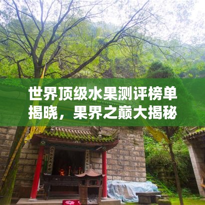 世界顶级水果测评榜单揭晓，果界之巅大揭秘！