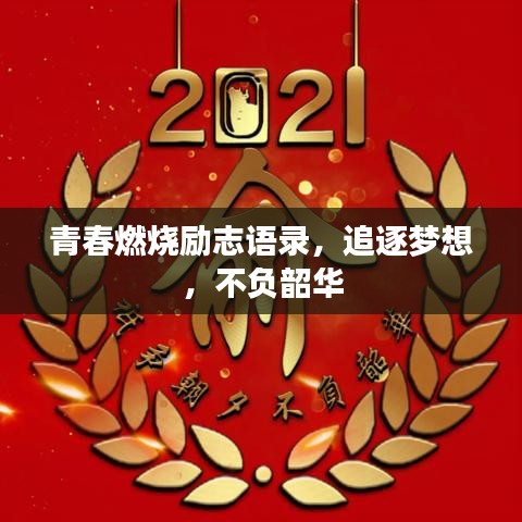 青春燃烧励志语录，追逐梦想，不负韶华