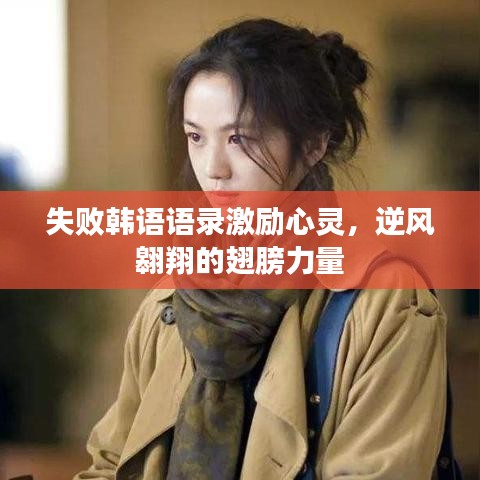 失败韩语语录激励心灵，逆风翱翔的翅膀力量