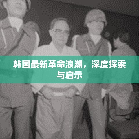 韩国最新革命浪潮，深度探索与启示