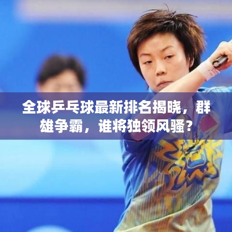全球乒乓球最新排名揭晓，群雄争霸，谁将独领风骚？