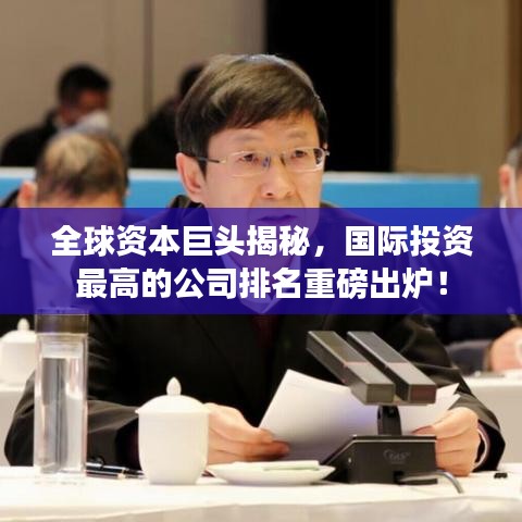 全球资本巨头揭秘，国际投资最高的公司排名重磅出炉！