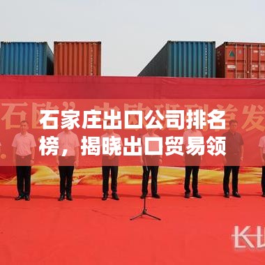 石家庄出口公司排名榜，揭晓出口贸易领先者