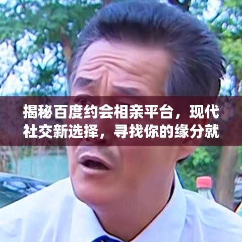 揭秘百度约会相亲平台，现代社交新选择，寻找你的缘分就在百度！