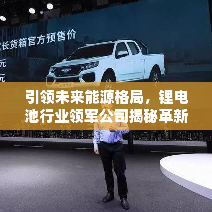 引领未来能源格局，锂电池行业领军公司揭秘革新力量