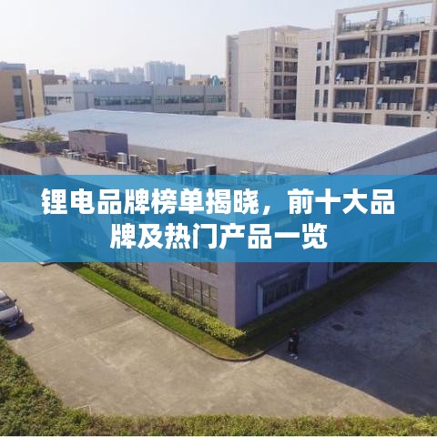 锂电品牌榜单揭晓，前十大品牌及热门产品一览