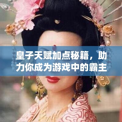 皇子天赋加点秘籍，助力你成为游戏中的霸主！