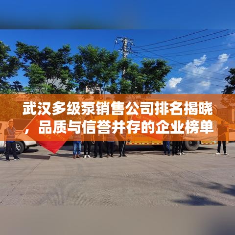 武汉多级泵销售公司排名揭晓，品质与信誉并存的企业榜单大揭秘