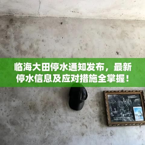 临海大田停水通知发布,最新停水信息及应对措施全掌握!