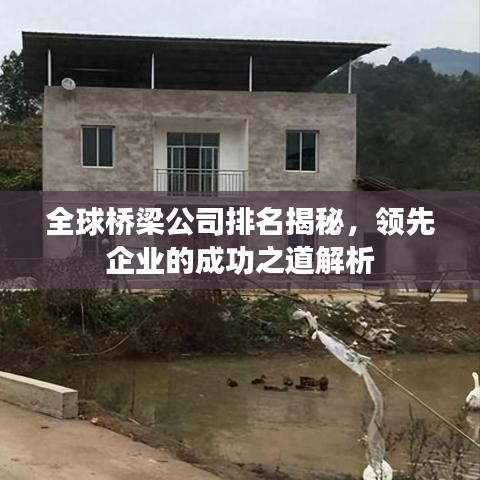 全球桥梁公司排名揭秘,领先企业的成功之道解析