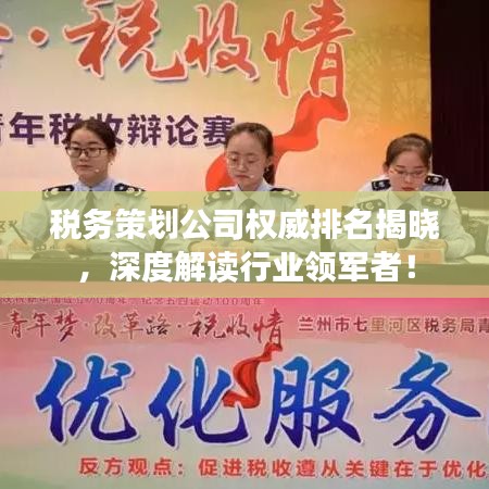 税务策划公司权威排名揭晓，深度解读行业领军者！