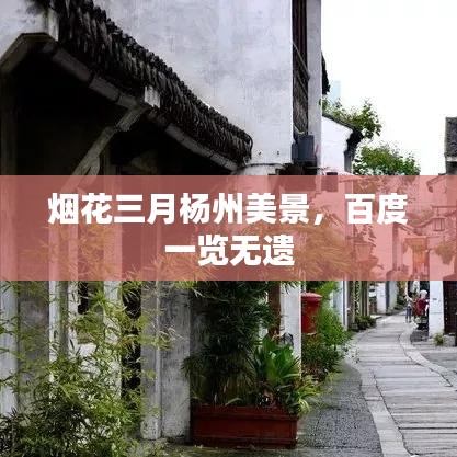 烟花三月杨州美景，百度一览无遗