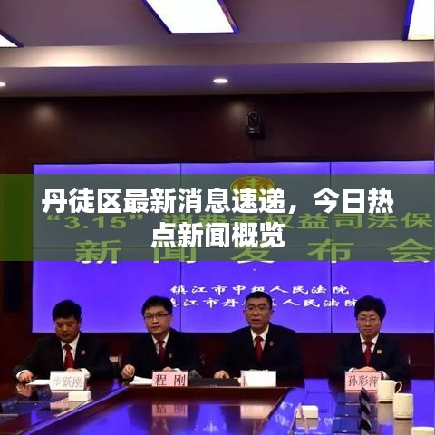 丹徒区最新消息速递，今日热点新闻概览