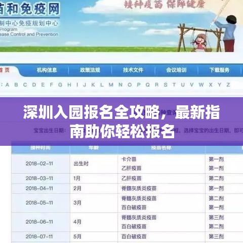 深圳入园报名全攻略，最新指南助你轻松报名