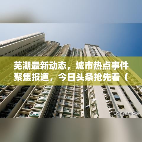 芜湖最新动态，城市热点事件聚焦报道，今日头条抢先看（3月30日）