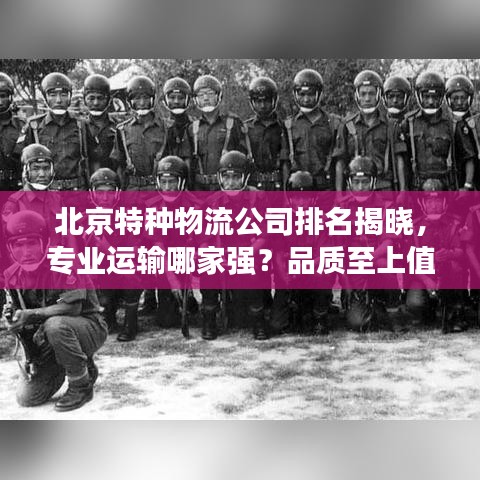 北京特种物流公司排名揭晓，专业运输哪家强？品质至上值得信赖