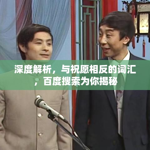 深度解析,与祝愿相反的词汇,百度搜索为你揭秘