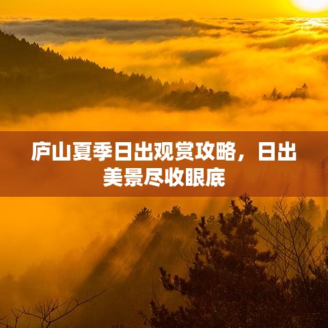 庐山夏季日出观赏攻略,日出美景尽收眼底