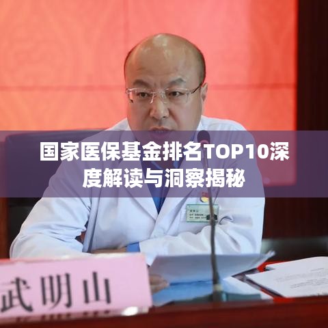 国家医保基金排名TOP10深度解读与洞察揭秘