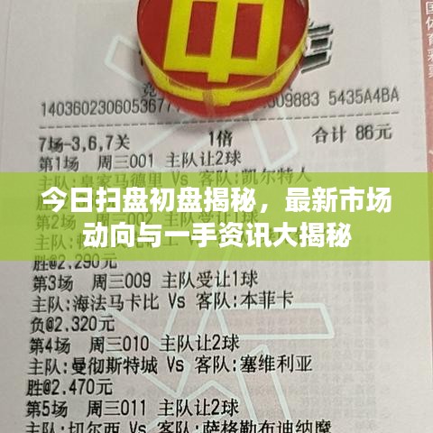 今日扫盘初盘揭秘,最新市场动向与一手资讯大揭秘