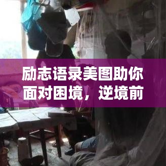 励志语录美图助你面对困境，逆境前行之道