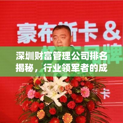 深圳财富管理公司排名揭秘,行业领军者的成功秘诀与秘密!