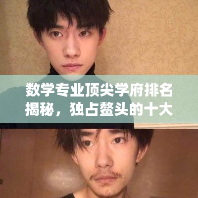 数学专业顶尖学府排名揭秘，独占鳌头的十大学府解读