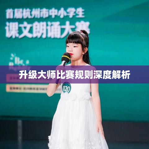 升级大师比赛规则深度解析
