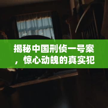 揭秘中国刑侦一号案，惊心动魄的真实犯罪纪实探索
